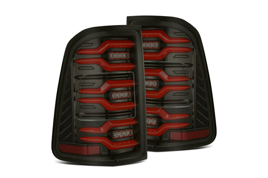 ARex Luxx LED Tail Lights: Dodge Ram 1500 (19+)(Black-Red) - Tail Lights (Image 1 of 6)