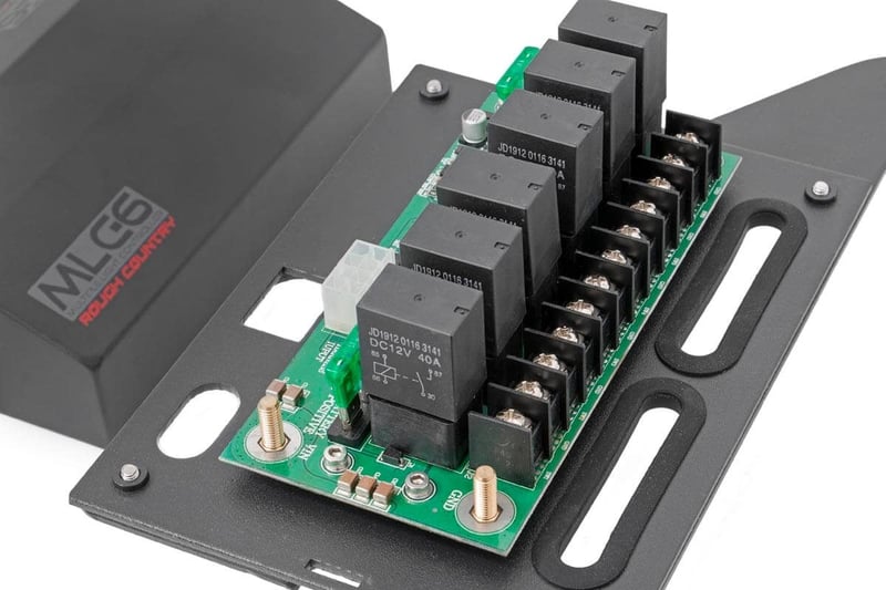 RC MLC-6 | Multiple Light Controller | Jeep Wrangler TJ (97-06)/Wrangler Unlimited (04-06) (manufacturer page)