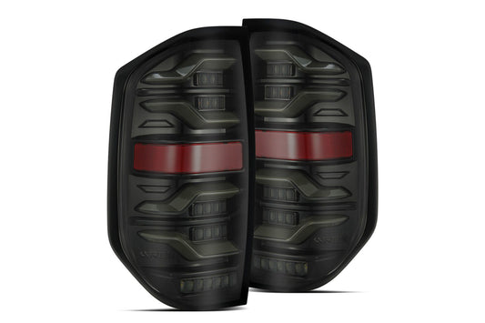 Arex Luxx LED Tail Lights: Toyota Tundra (14-21) - Alpha-Black (Set) - Tail Lights (Image 1 of 6)