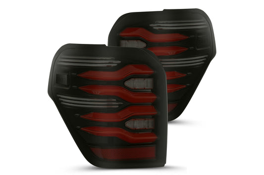 Arex Luxx LED Tail Lights: Toyota 4Runner (10-23) - Black-Red (Set) - Tail Lights (Image 1 of 5)