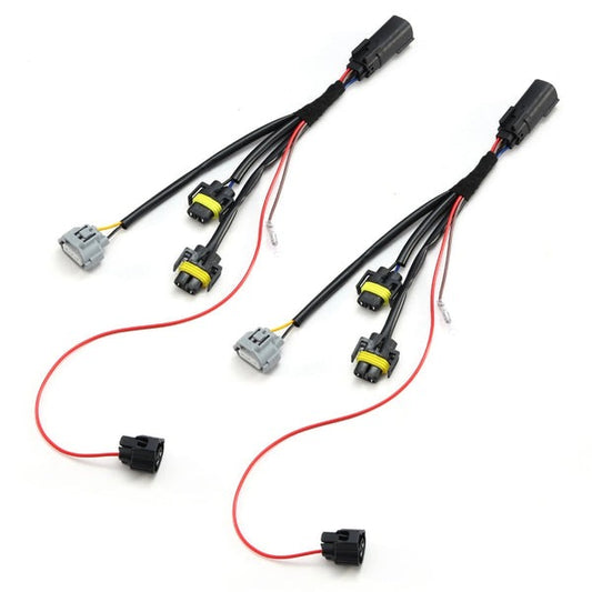 AlphaRex Headight Converters for 20-23 Toyota Tacoma  with OEM LED Headlights - Wiring Parts (Image 1 of 6)