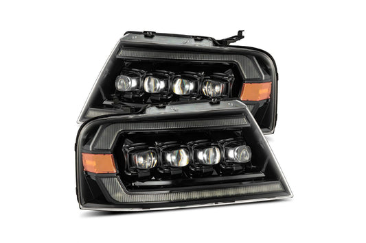 Arex Nova LED Headlights: Ford F-150 (04-08) - Alpha-Black (Set) - Headlights (Image 1 of 6)