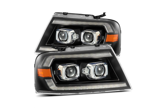 Arex Luxx LED Headlights: Ford F-150 (04-08) - Black (Set) - Headlights (Image 1 of 6)