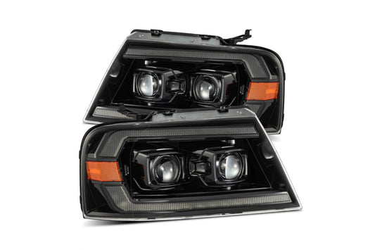 Arex Luxx LED Headlights: Ford F-150 (04-08) - Alpha-Black (Set) - Headlights (Image 1 of 6)