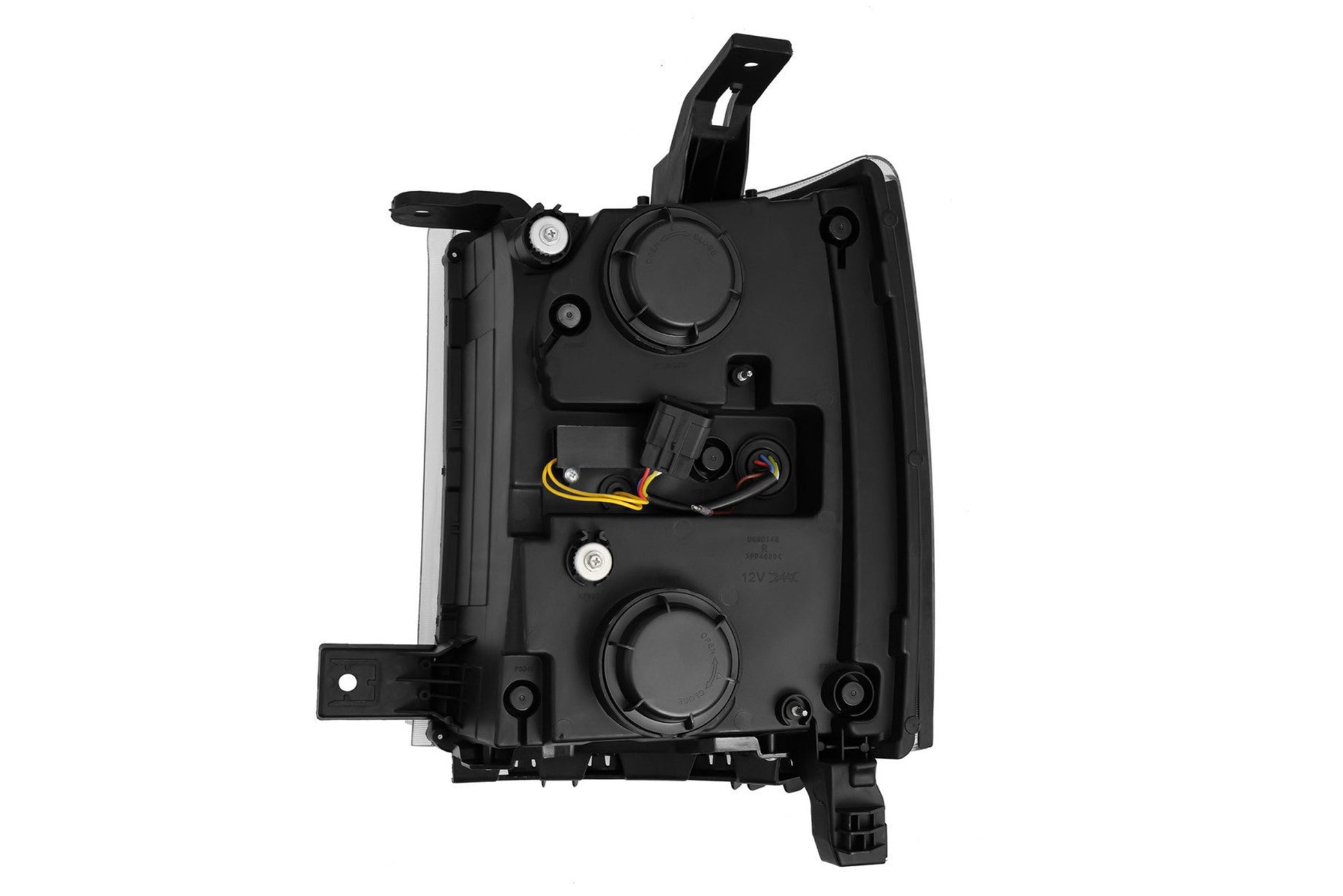 Arex (PRO-Series) Halogen Headlights: Chevrolet Silverado 1500 (14-15) - Alpha-Black (Set) - Headlights (Image 4 of 5)