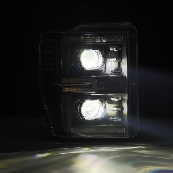 Arex (PRO-Series) Halogen Headlights: Ford Super Duty (08-10) - Black (Set) - Headlights (Image 4 of 5)