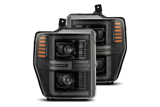 Arex Luxx LED Headlights: Ford Super Duty (08-10) - Alpha-Black (Set) - Headlights (Image 1 of 5)