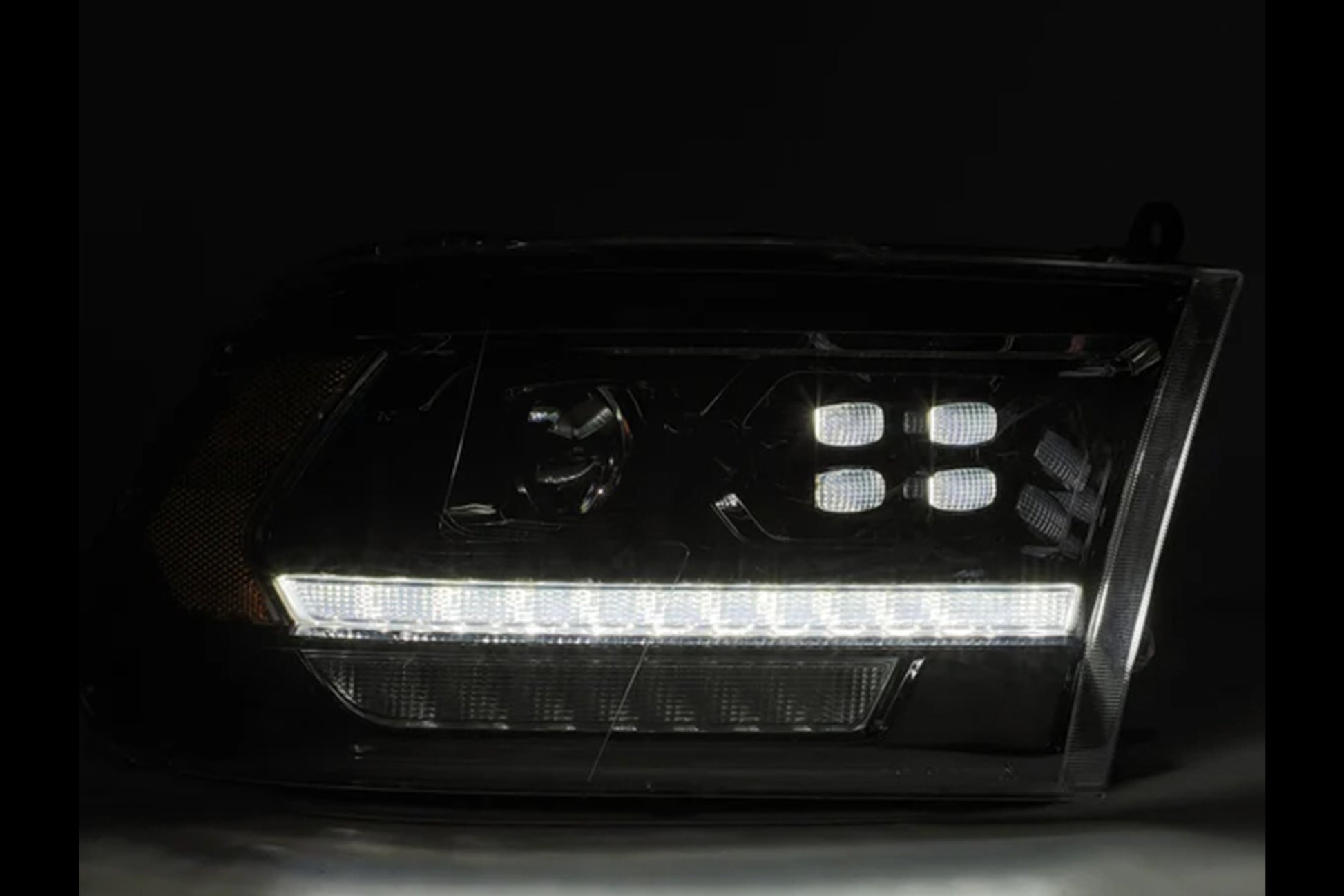 Arex Luxx LED Headlights: Dodge Ram (09-18) - Black (Set) - Headlights (Image 3 of 6)