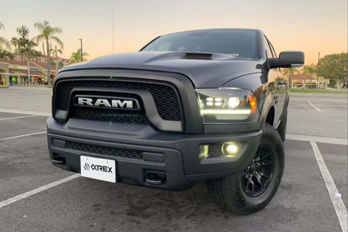 Arex Luxx LED Headlights: Dodge Ram (09-18) - Black (Set) - Headlights (Image 6 of 6)