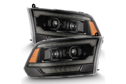 Arex Luxx G2 LED Headlights: Ram HD (09-18) - Alpha-Black (Set) - Headlights (Image 1 of 5)