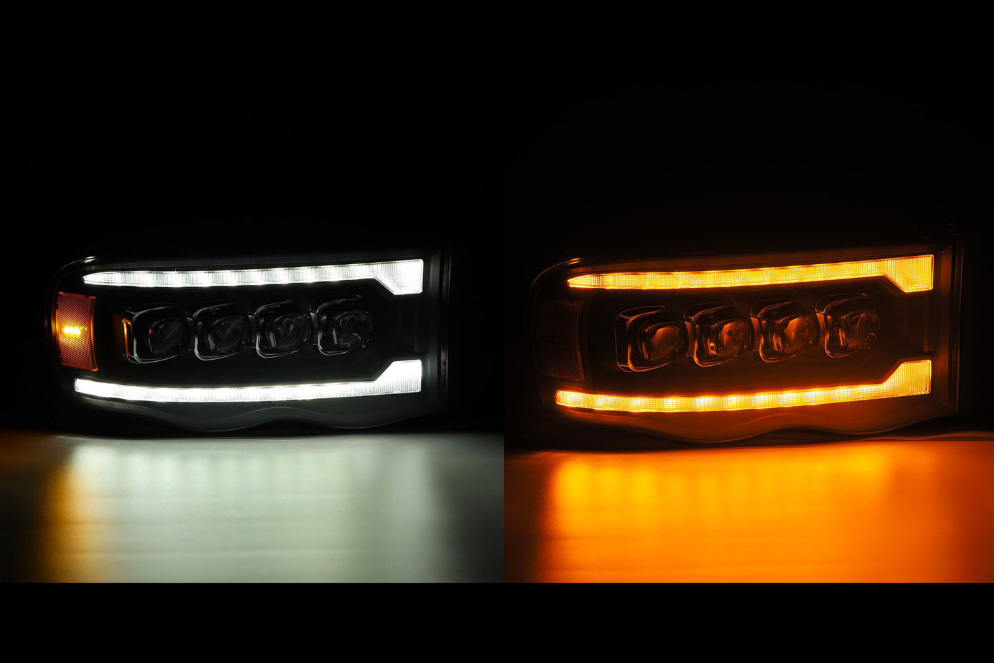 ARex Nova LED Headlights: Dodge Ram (02-05) - Black (Set) - Headlights (Image 3 of 6)