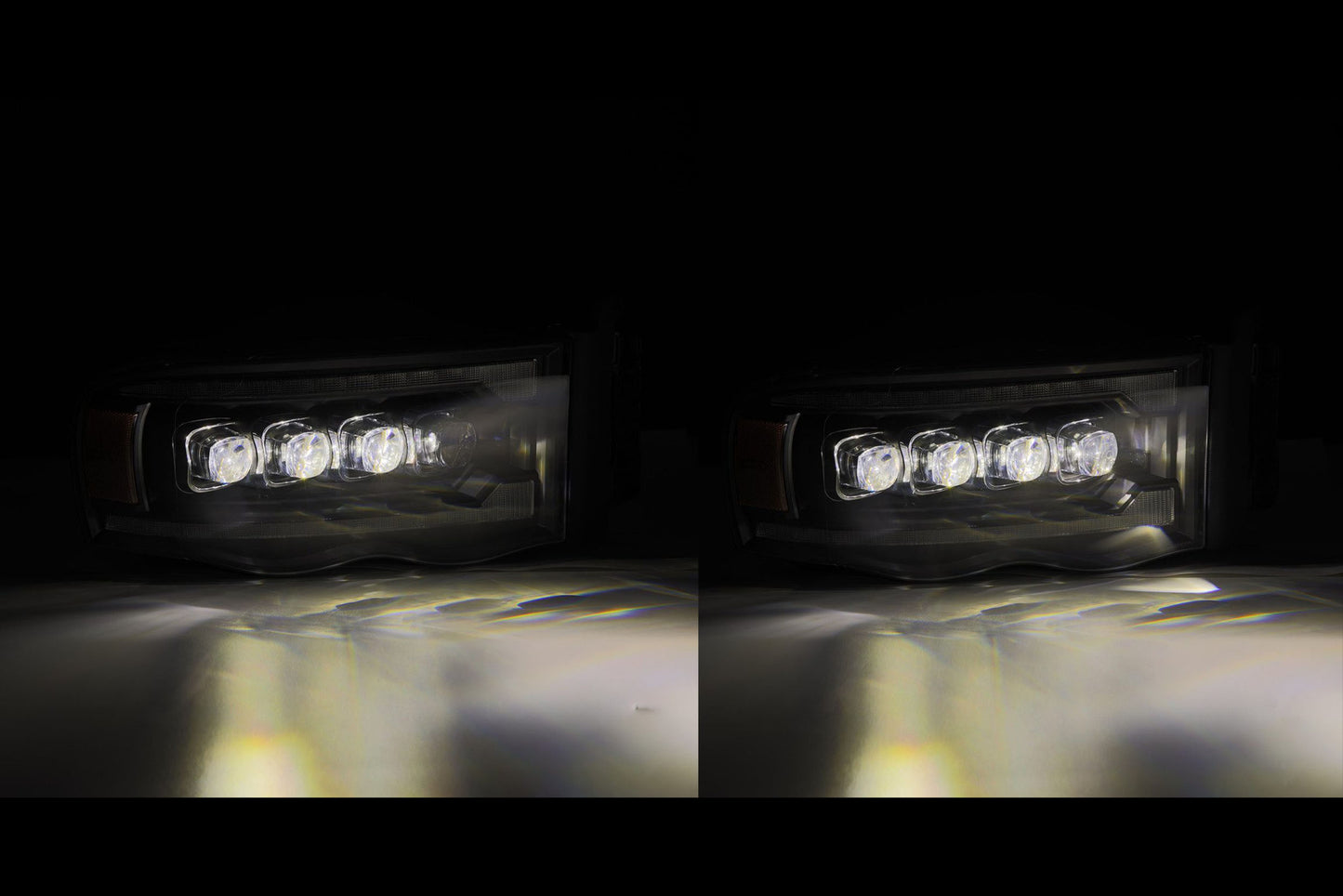 ARex Nova LED Headlights: Dodge Ram (02-05) - Black (Set) - Headlights (Image 4 of 6)
