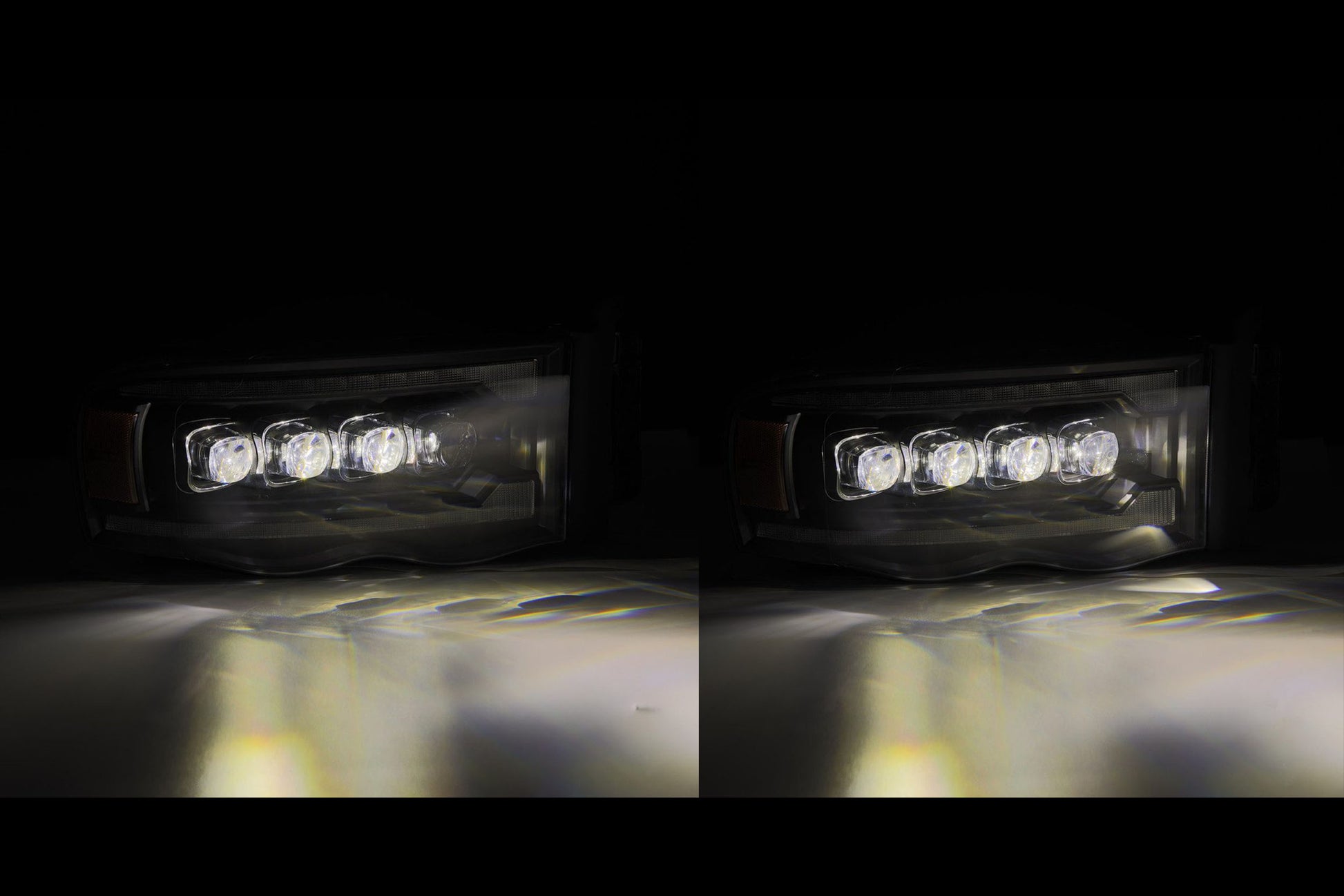 ARex Nova LED Headlights: Dodge Ram (02-05) - Black (Set) - Headlights (Image 4 of 6)