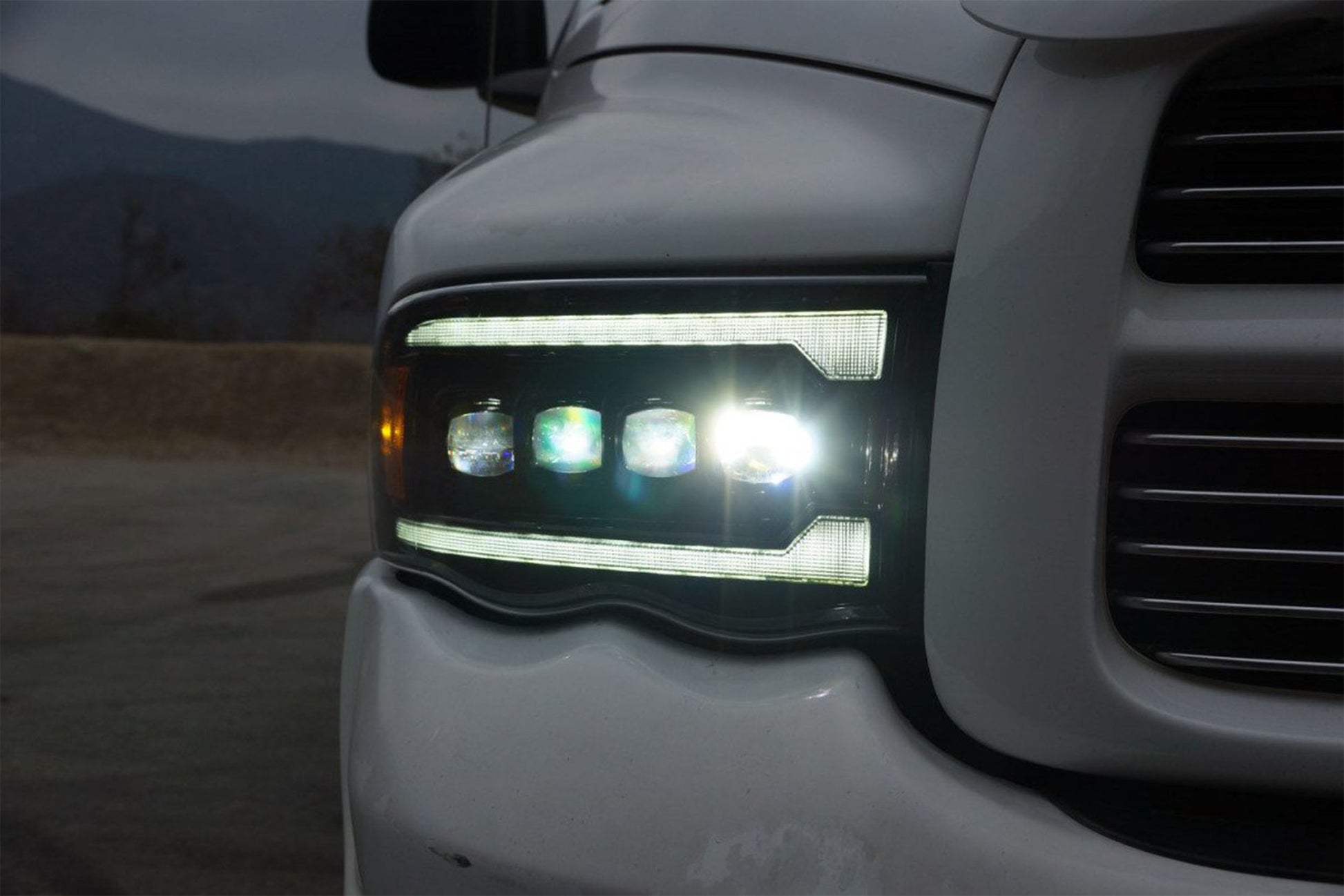 ARex Nova LED Headlights: Dodge Ram (02-05) - Black (Set) - Headlights (Image 6 of 6)