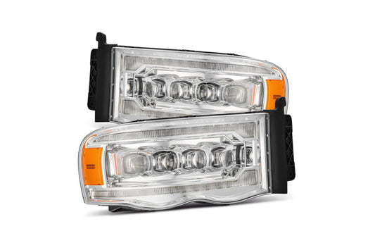 ARex Nova LED Headlights: Dodge Ram (02-05) - Chrome (Set) - Headlights (Image 1 of 6)