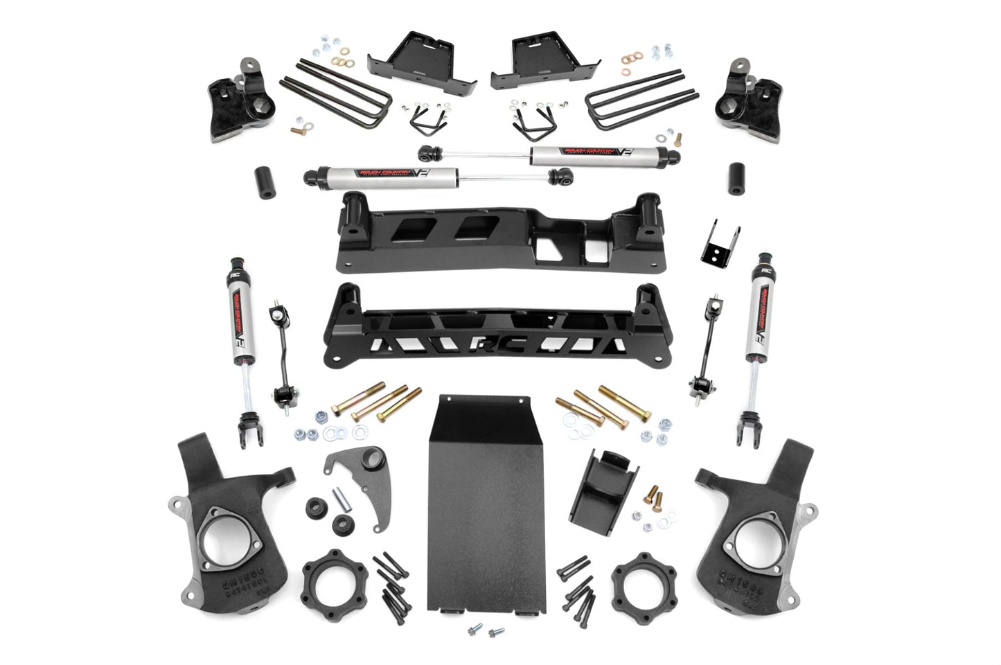 4 Inch Lift Kit | V2 | Chevy Silverado & GMC Sierra 1500 4WD (1999-2006 & Classic) - Susp Lift Kits 4wd (Image 1 of 5)