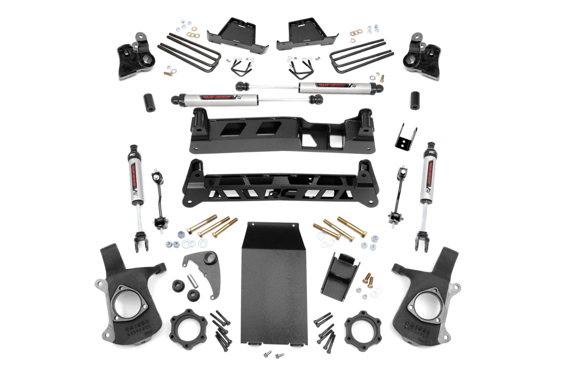 4 Inch Lift Kit | V2 | Chevy Silverado & GMC Sierra 1500 4WD (1999-2006 & Classic) - Susp Lift Kits 4wd (Image 1 of 5)