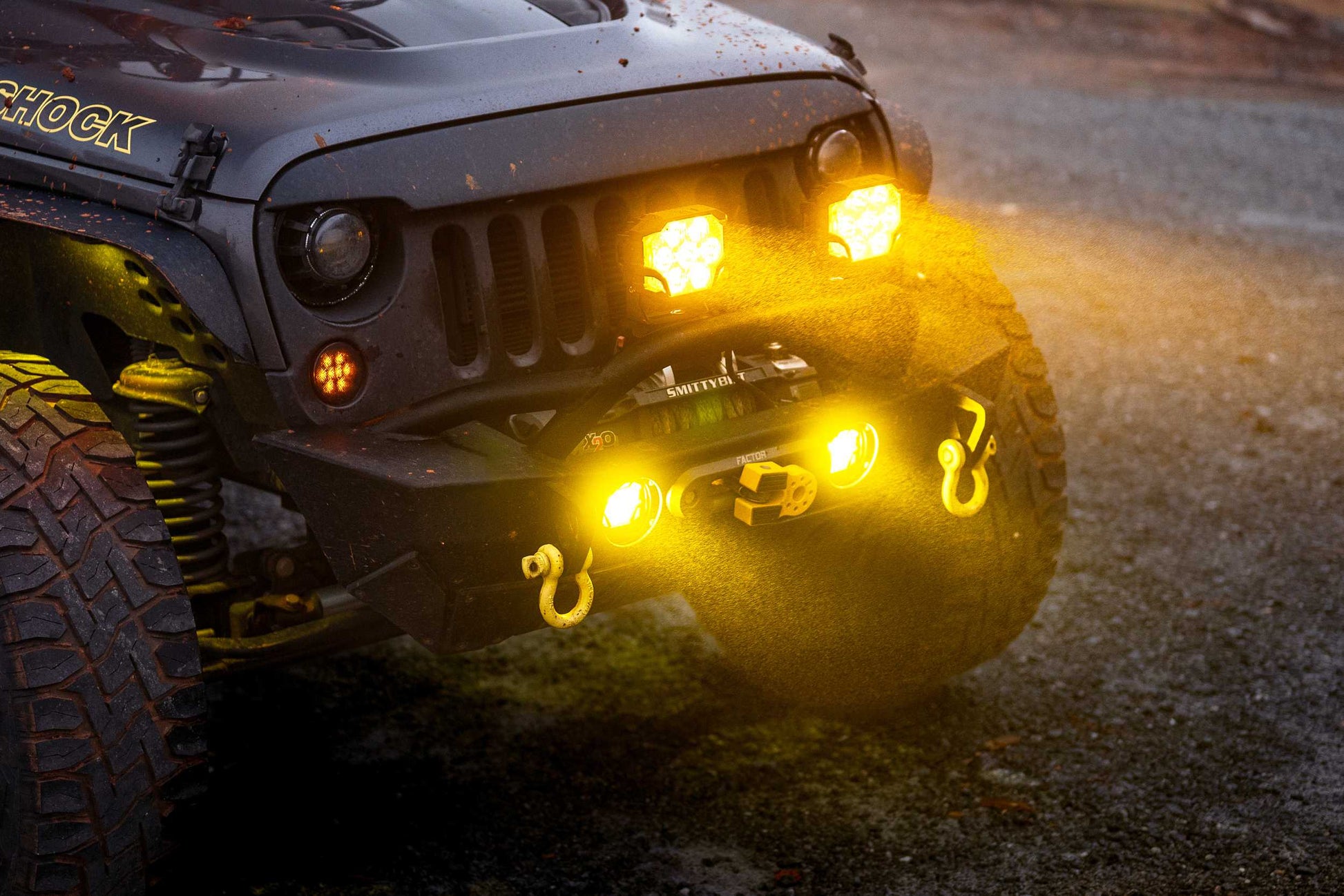 Morimoto BigBanger NCS LED Pod (Combo / Yellow / Each) - Off Road - Universal (Image 5 of 6)