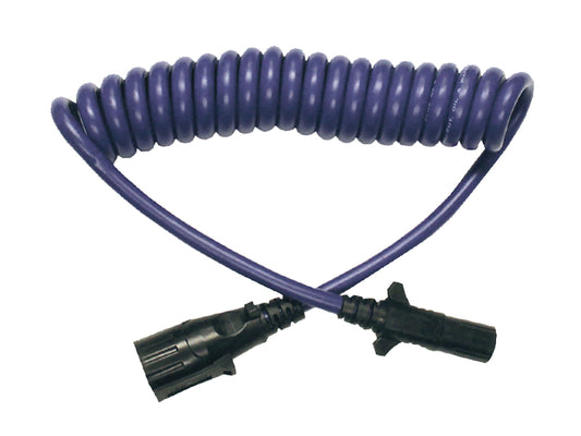 Blue Ox BX88206 Blue Ox 7-6 Coiled Electrical Cable Extension