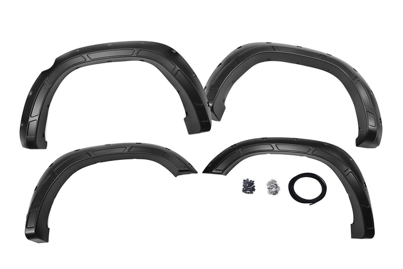 RC Defender Fender Flares | PRP Deep Cherry Red Crystal | Ram 1500 (19-24) (manufacturer page)