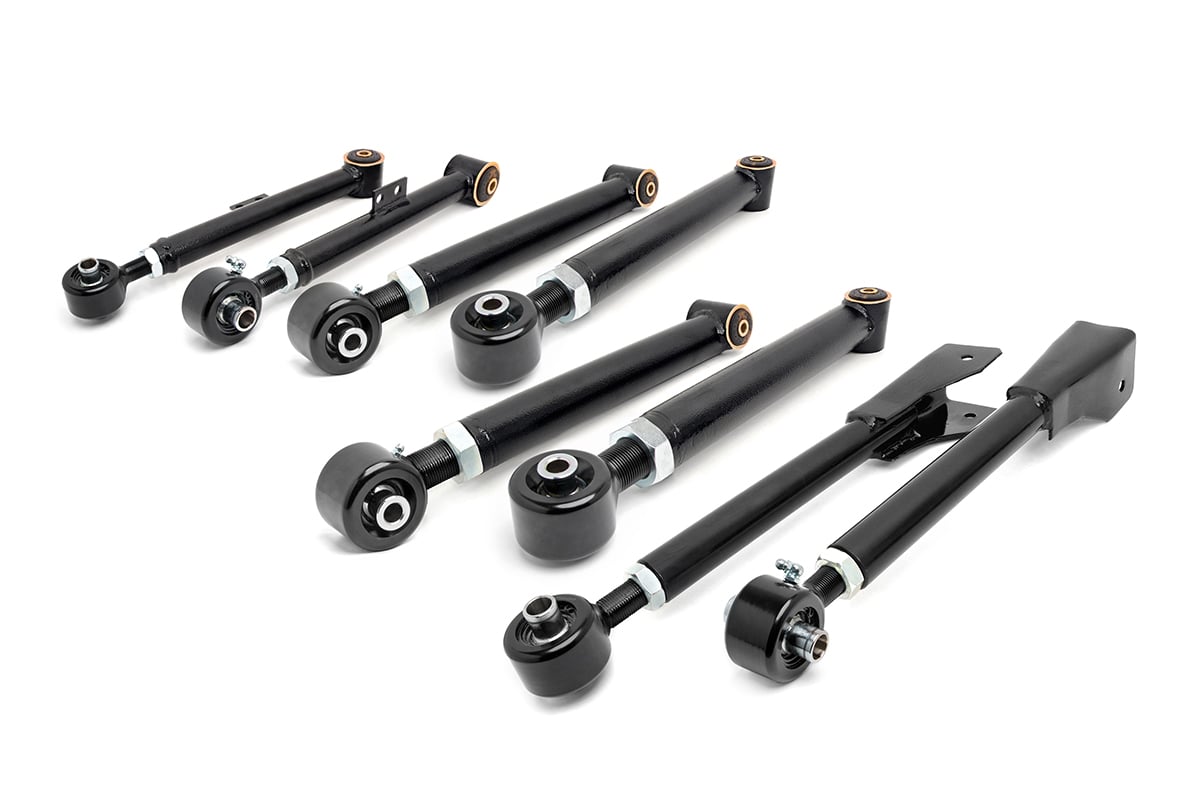 X-Flex Control Arms | Complete Set | Jeep Wrangler TJ (97-06)/Wrangler Unlimited (04-06) - Susp Accessories