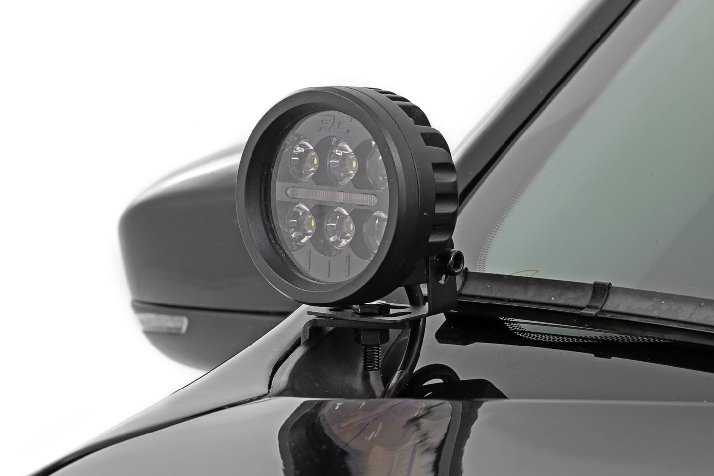 LED Light Kit | Ditch Mount | 2" Black Pair | Spot | Jeep Cherokee KL (14-21) - Lighting & Acc (Image 2 of 6)