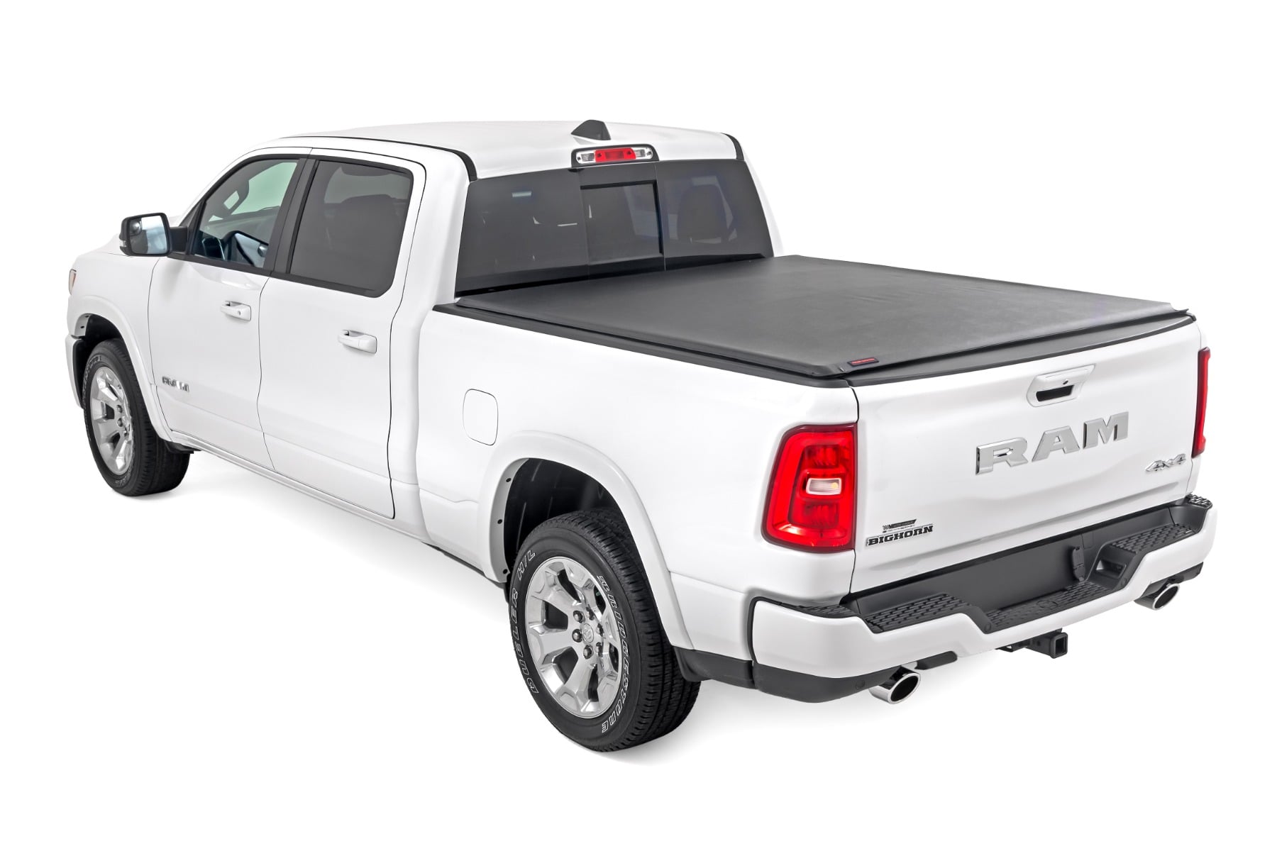 Soft Roll Up Bed Cover | 6'4" Bed | Ram 1500 (19-26)/1500 TRX (21-24) - Bed Covers (Image 3 of 6)