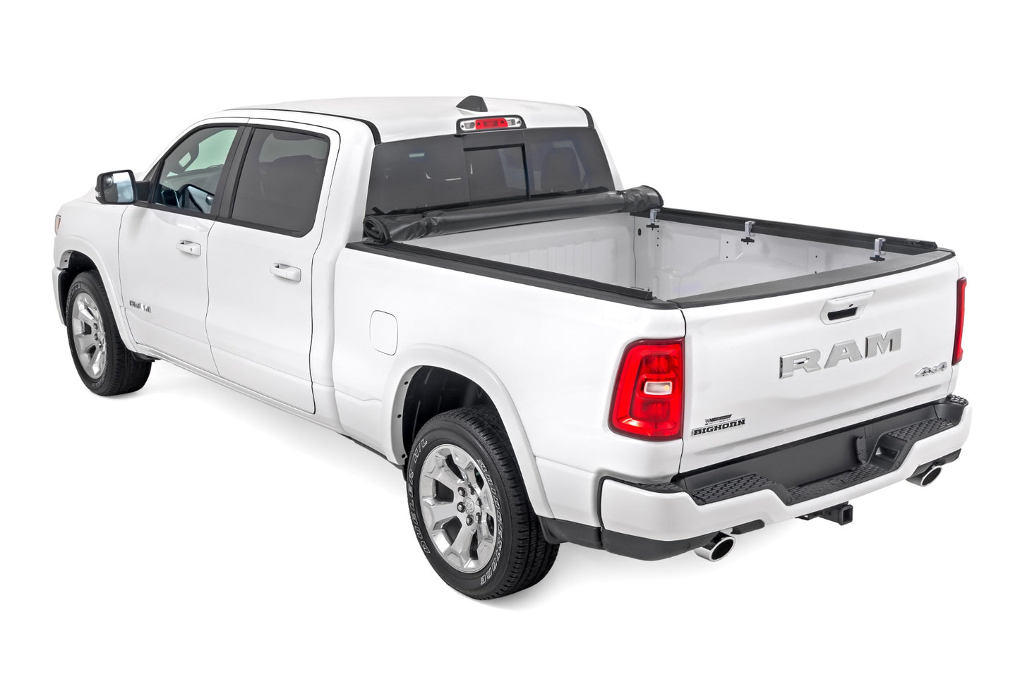 Soft Roll Up Bed Cover | 6'4" Bed | Ram 1500 (19-26)/1500 TRX (21-24) - Bed Covers (Image 4 of 6)