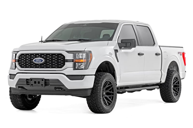 RC OV2 Running Boards | Side Step Bars | Crew Cab | Ford F-150/Lightning/F-250/F-350 (15-26) (manufacturer page)