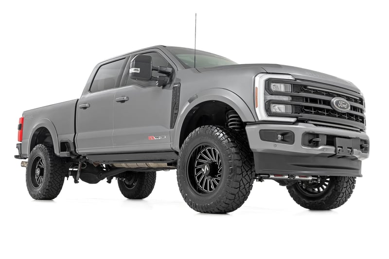 RC Sport Fender Flares | YZ Oxford White | Ford F-250/F-350 Super Duty (23-26) (manufacturer page)