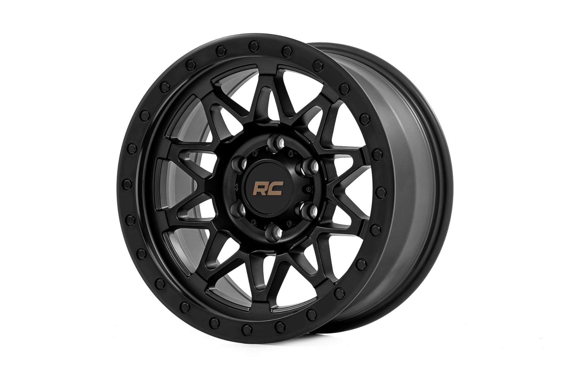 Rough Country 78 Series Wheel | Simulated Beadlock | Black | 18x9 | 6x135 | 0mm - RC Wheels (Image 1 of 6)