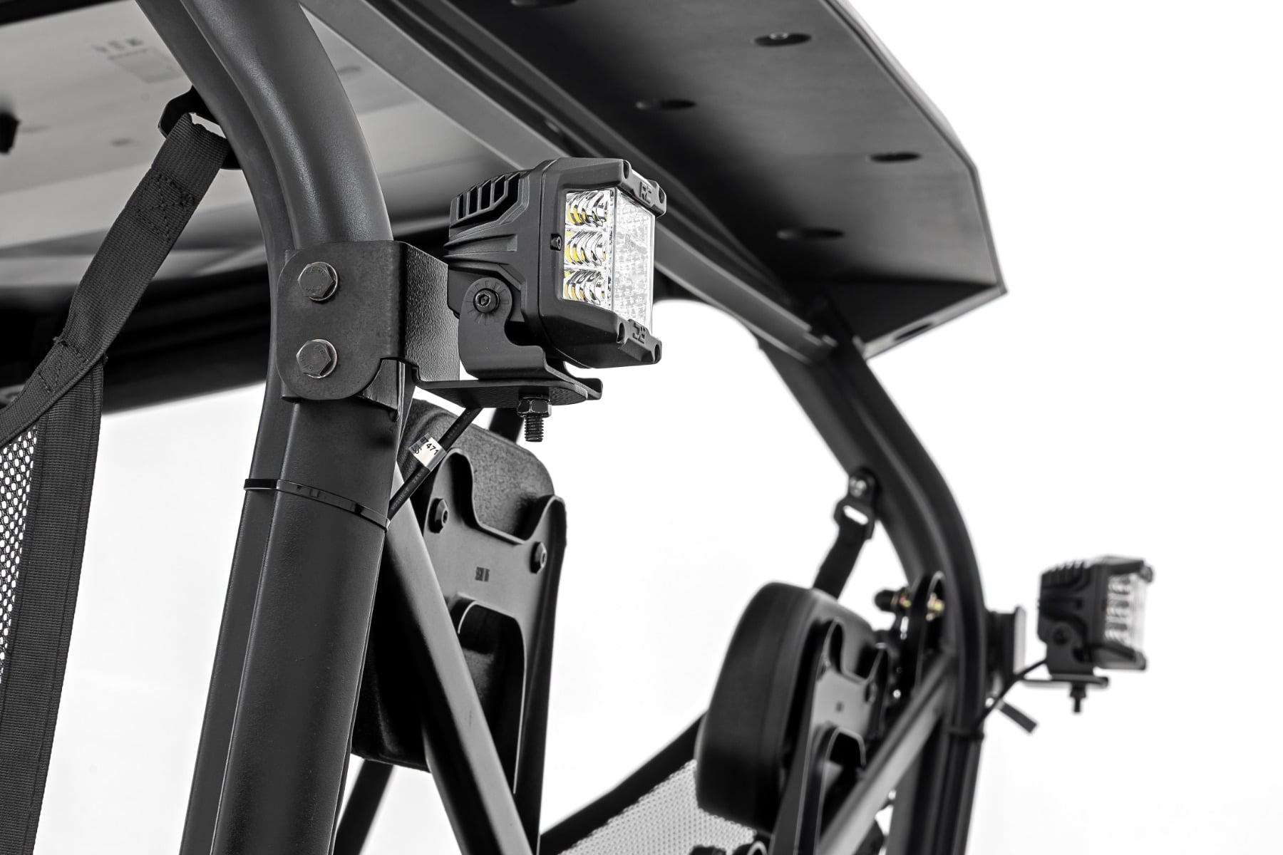 RC LED Light Kit | Rear Mount | 2" Black Pair | White DRL | Segway 570 F (manufacturer page)