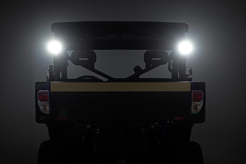 RC LED Light Kit | Rear Mount | 2" Black Pair | Amber DRL | Segway 570 F (manufacturer page)