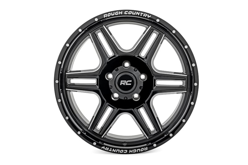 RC 92 Series Wheel | Machined One-Piece | Gloss Black | 18x9 | 5x5.5 | +0mm (manufacturer page)