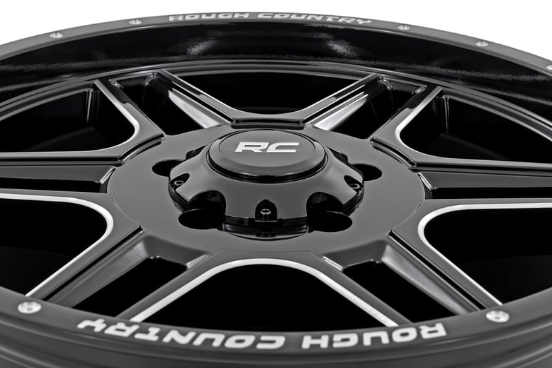 RC 92 Series Wheel | Machined One-Piece | Gloss Black | 18x9 | 5x5.5 | +0mm (manufacturer page)