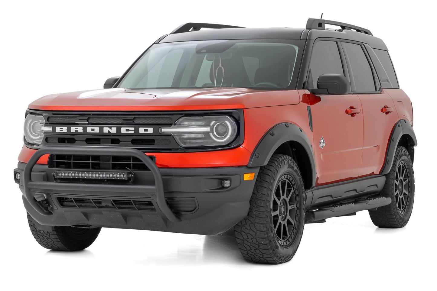 Pocket Fender Flares | JS Iconic Silver | Ford Bronco Sport 4WD (2021-2026) - Fender Flares (Image 3 of 6)