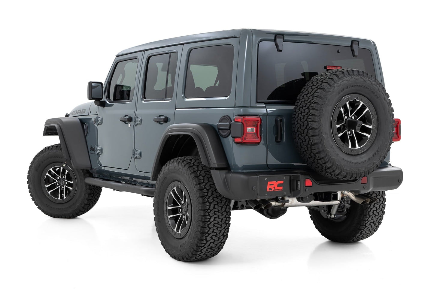 Nerf Steps | 3-Inch Tube | 4 Door | Jeep Wrangler Unlimited 2WD/4WD (2018-2026) - Steps & Runningboard (Image 3 of 6)