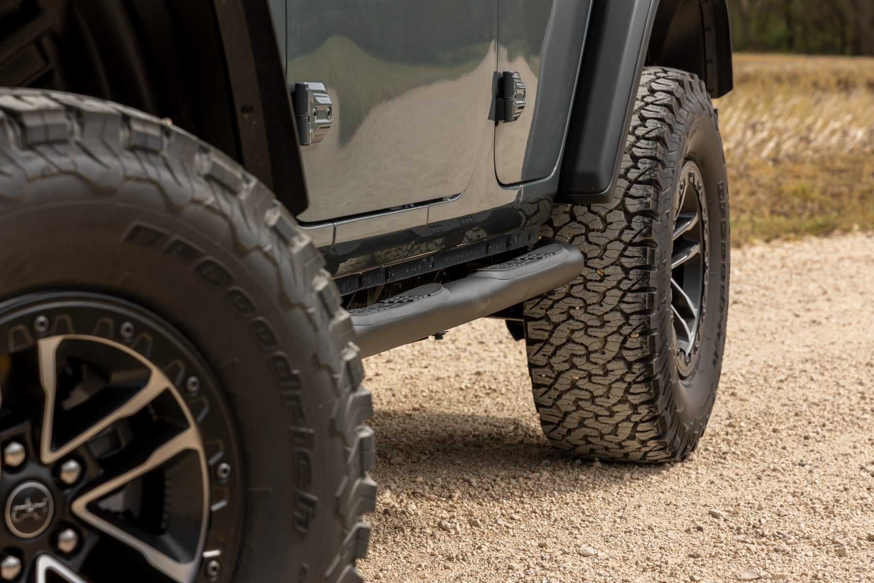 Nerf Steps | 3-Inch Tube | 4 Door | Jeep Wrangler Unlimited 2WD/4WD (2018-2026) - Steps & Runningboard (Image 6 of 6)