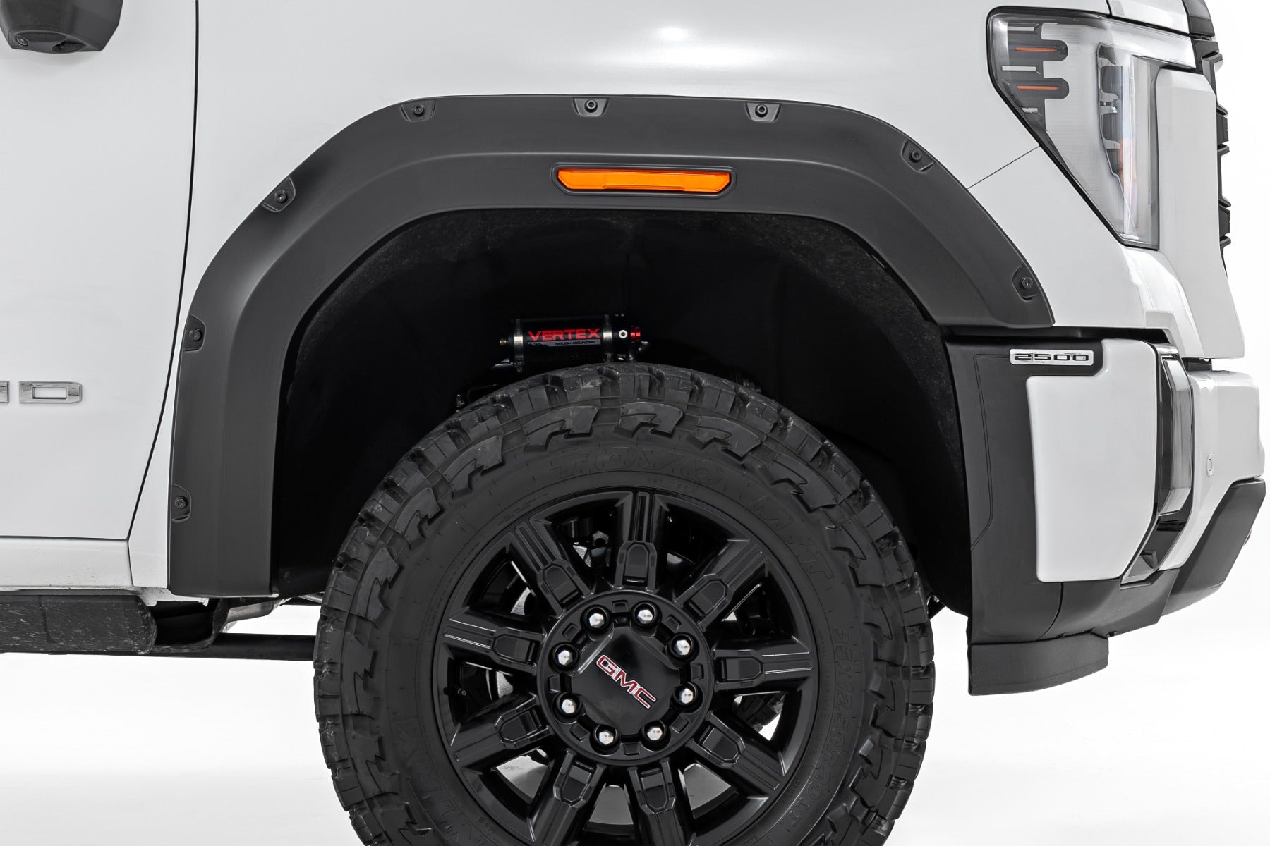 Pocket Fender Flares | GAN Silver Ice Metallic | GMC Sierra 2500 HD/Sierra 3500 HD (20-26) - Fender Flares (Image 2 of 6)
