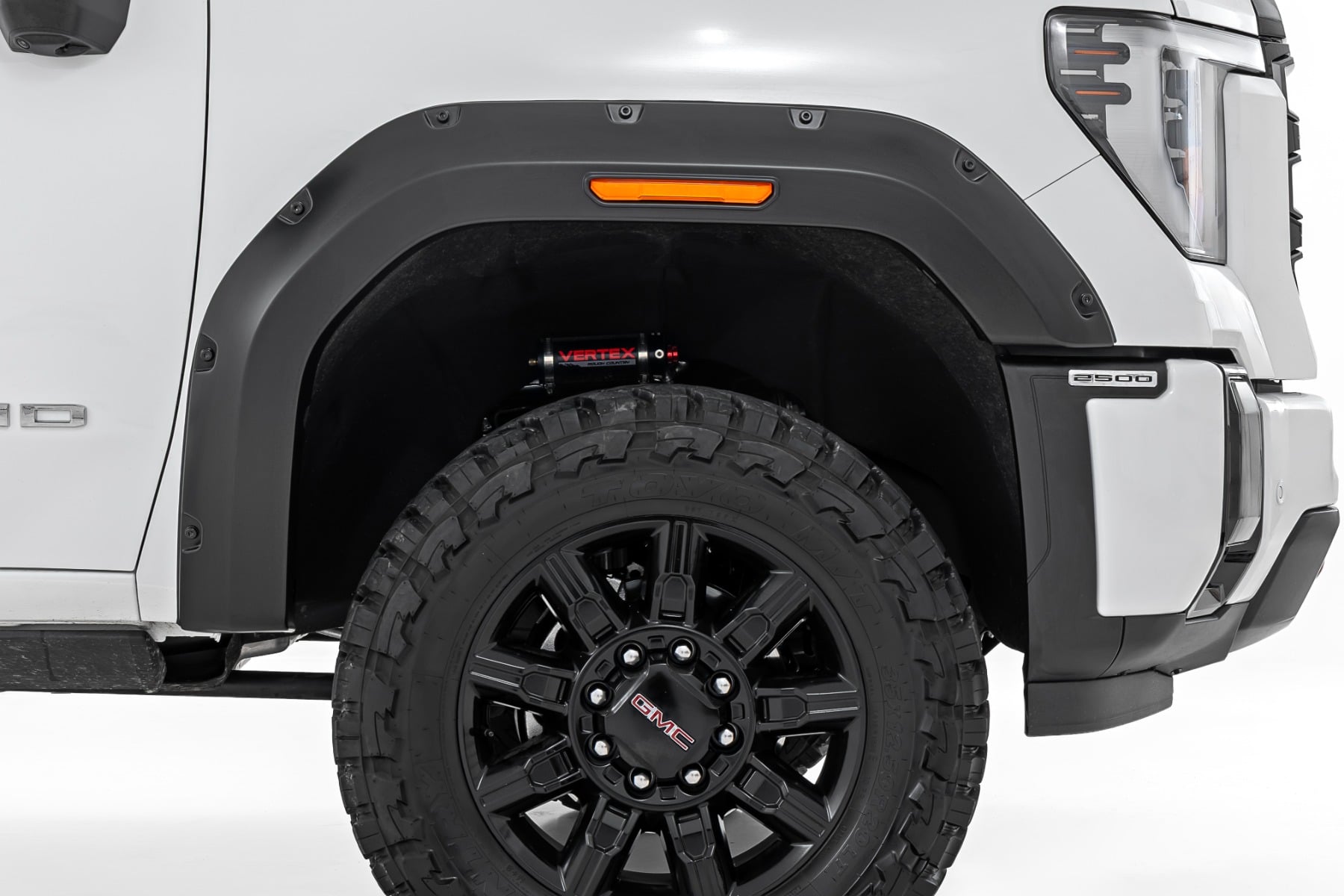 Pocket Fender Flares | GXD Sterling Grey Metallic | GMC Sierra 2500 HD/Sierra 3500 HD (20-26) - Fender Flares (Image 2 of 6)