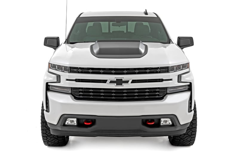 RC Hood Scoop | GXG Tungsten | Chevy Silverado 1500 2WD/4WD (2019-2026) (manufacturer page)
