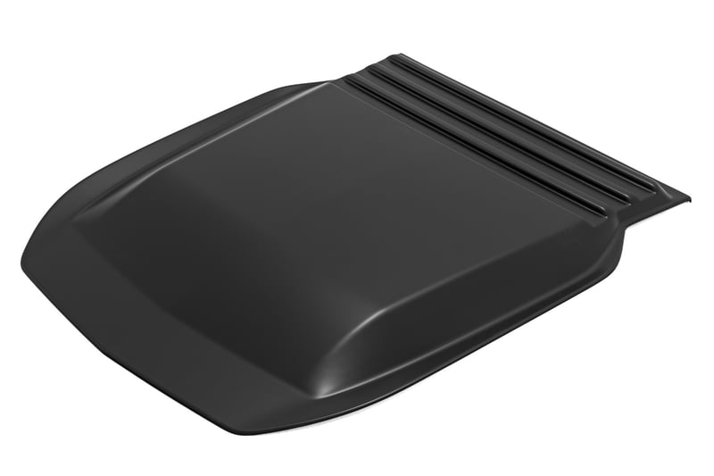 RC Hood Scoop | GXG Tungsten | Chevy Silverado 1500 2WD/4WD (2019-2026) (manufacturer page)