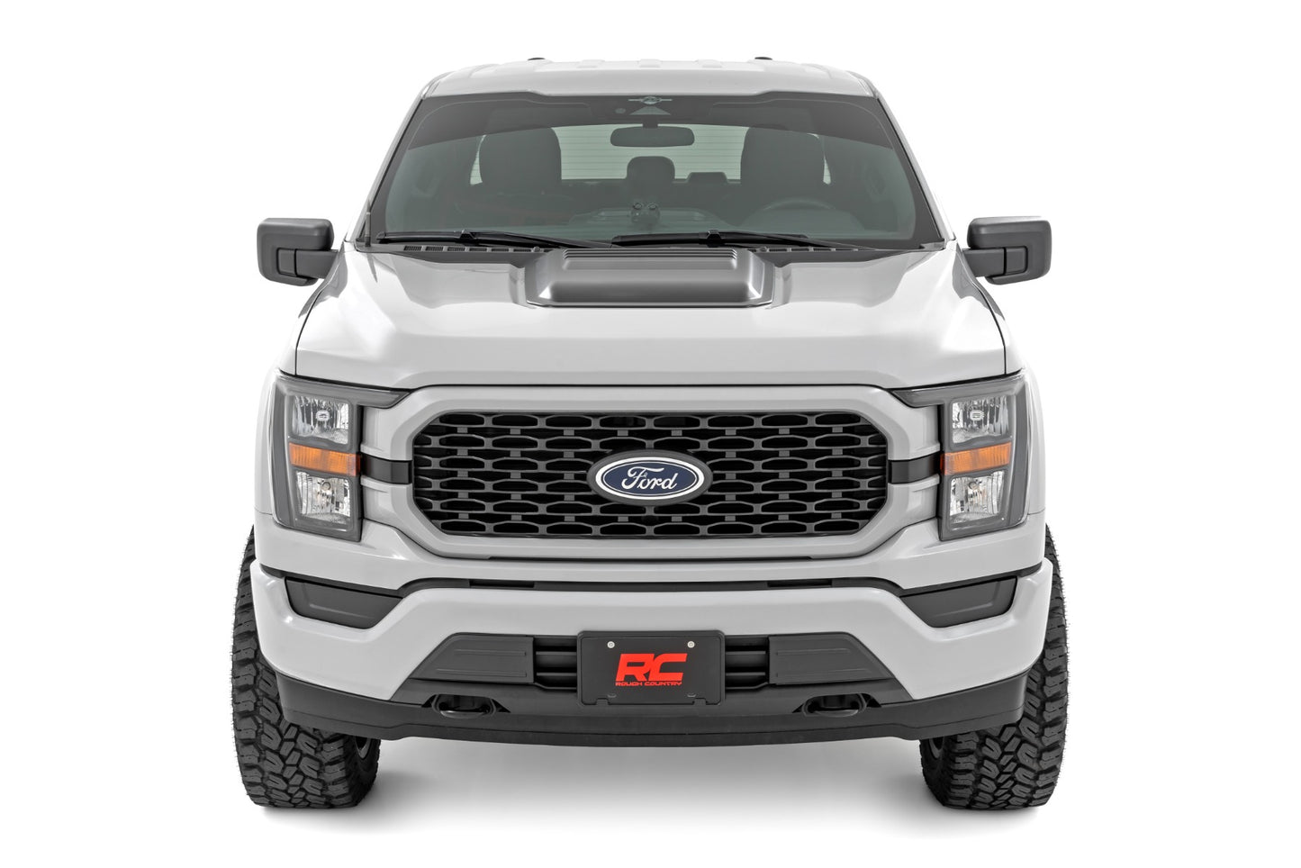 Hood Scoop | B3 Atlas Blue | Ford F-150 2WD/4WD (2021-2026) - Misc 25% (Image 2 of 6)