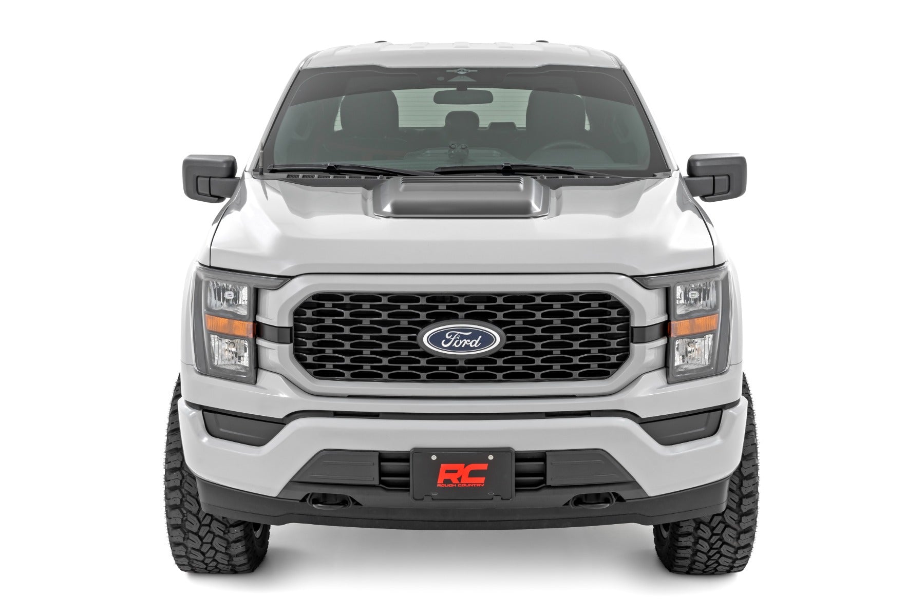 Hood Scoop | B3 Atlas Blue | Ford F-150 2WD/4WD (2021-2026) - Misc 25% (Image 2 of 6)