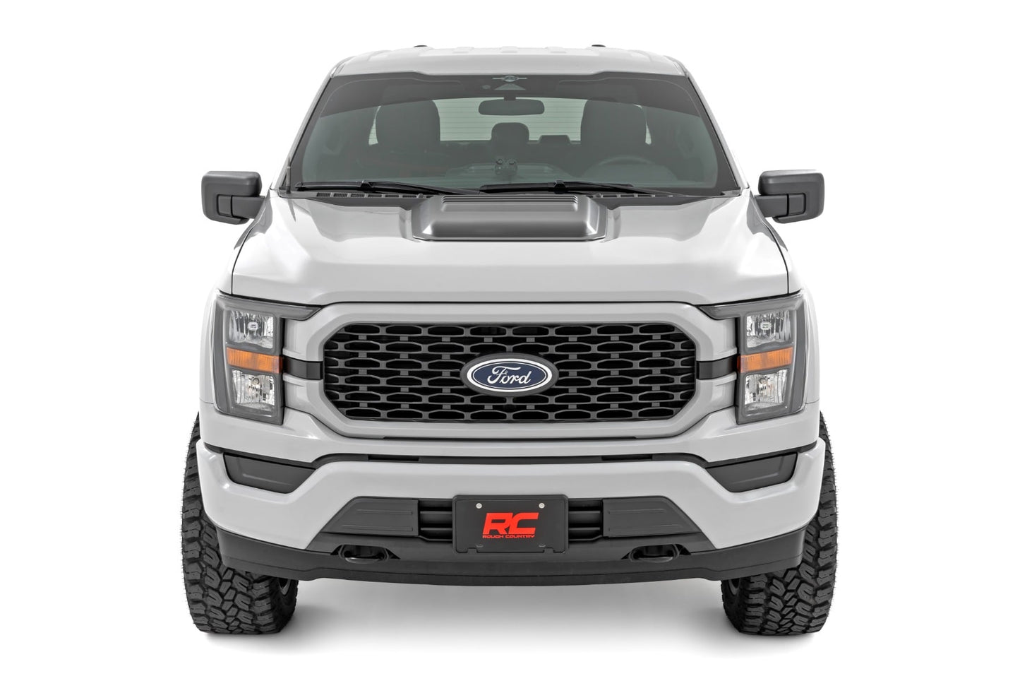 Hood Scoop | B3 Atlas Blue | Ford F-150 2WD/4WD (2021-2026) - Misc 25% (Image 2 of 6)