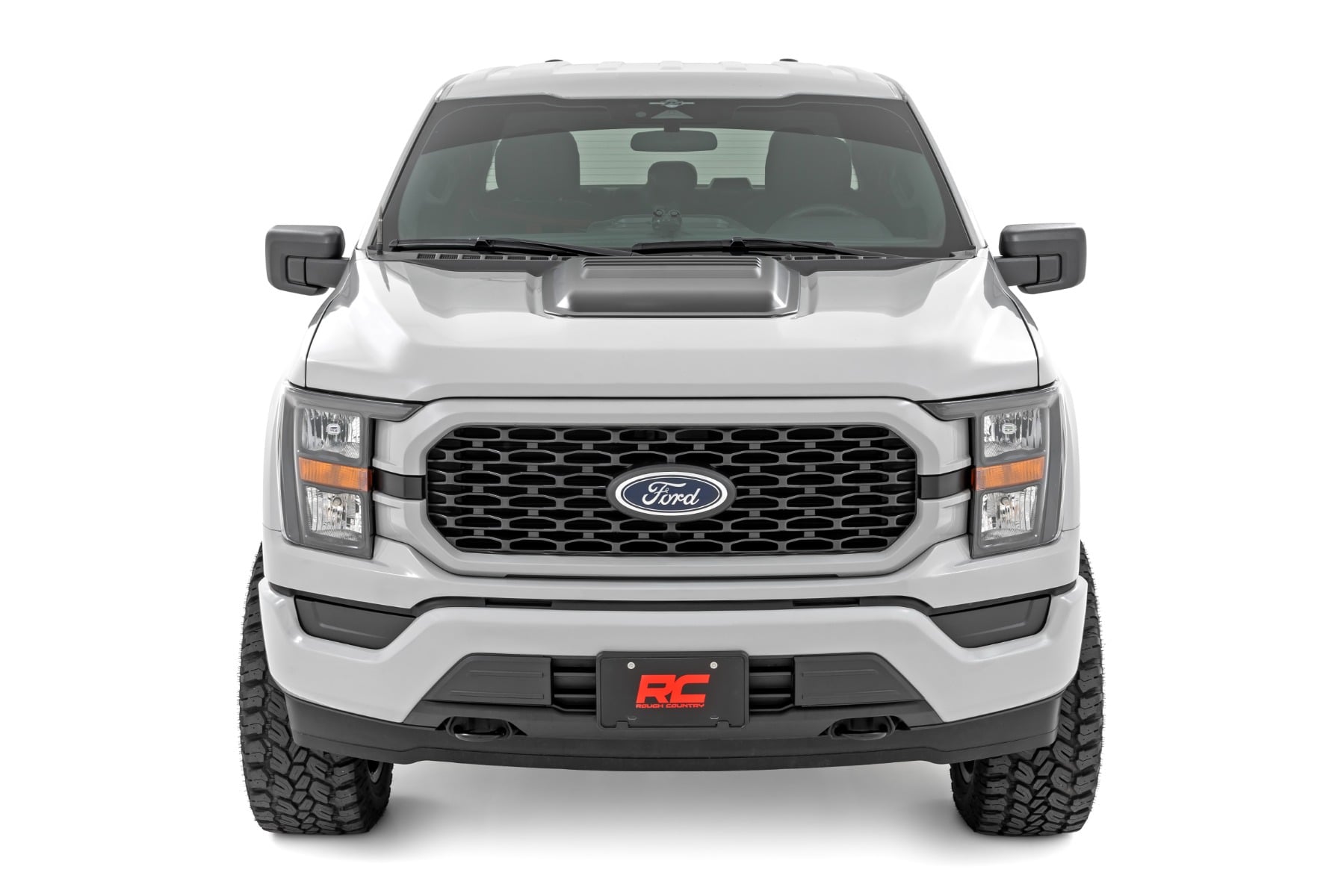 Hood Scoop | B3 Atlas Blue | Ford F-150 2WD/4WD (2021-2026) - Misc 25% (Image 2 of 6)