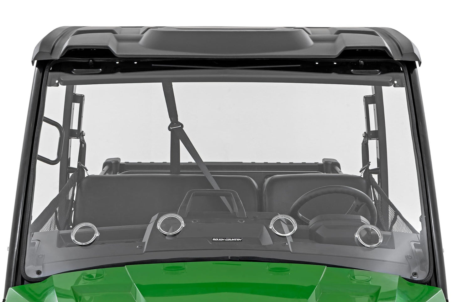 Vented Full Windshield | Scratch Resistant | John Deere Gator XUV 835 - Windshields (Image 1 of 6)