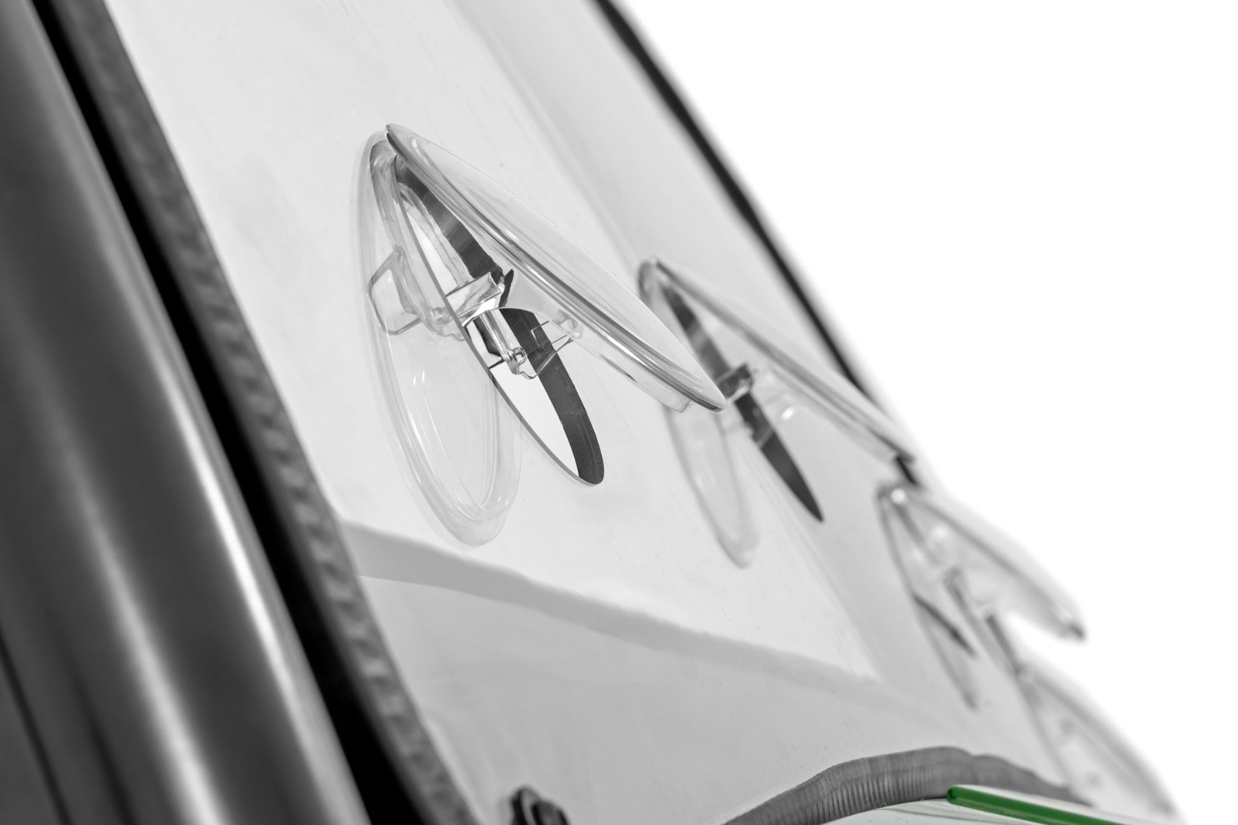 Vented Full Windshield | Scratch Resistant | John Deere Gator XUV 835 - Windshields (Image 3 of 6)