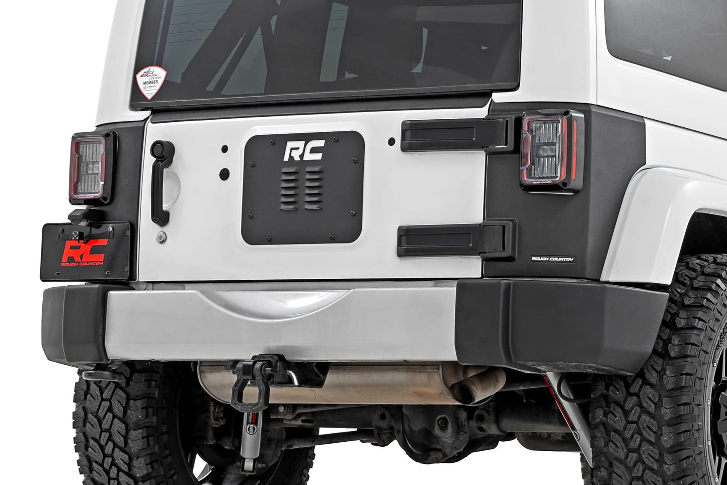 Trail Cladding | Rear Corners | Jeep Wrangler JK/Wrangler Unlimited  (07-18) - Misc 25% (Image 1 of 6)