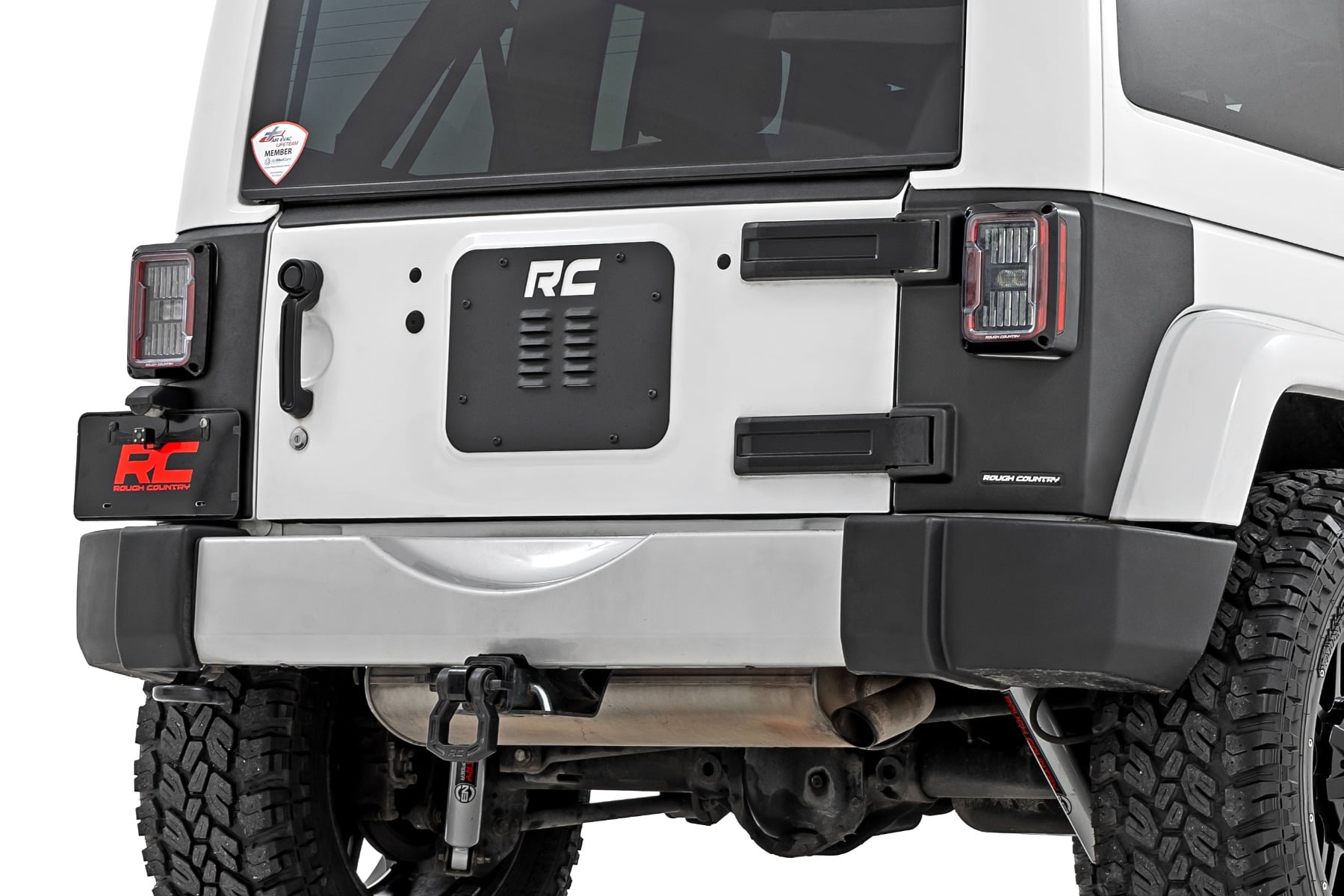 Trail Cladding | Rear Corners | Jeep Wrangler JK/Wrangler Unlimited  (07-18) - Misc 25% (Image 1 of 6)